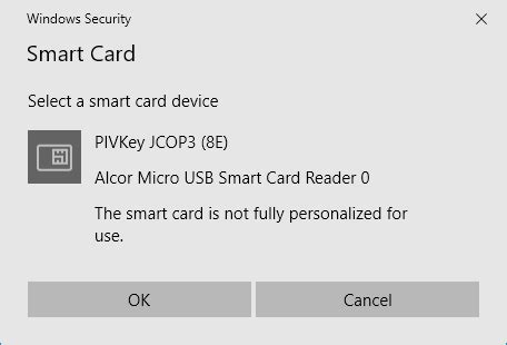 windows 10 smart card silent context error message|Troubleshooting smartcard management issues .